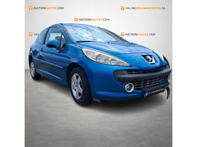 Personenauto, peugeot, 207, 1.4-16v xs pack, zwart, 2007 - afbeelding 8 van  14