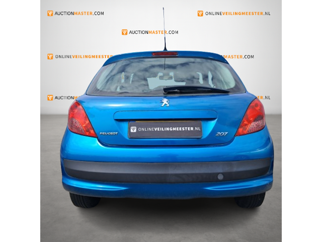Personenauto, peugeot, 207, 1.4-16v xs pack, zwart, 2007 - afbeelding 12 van  14