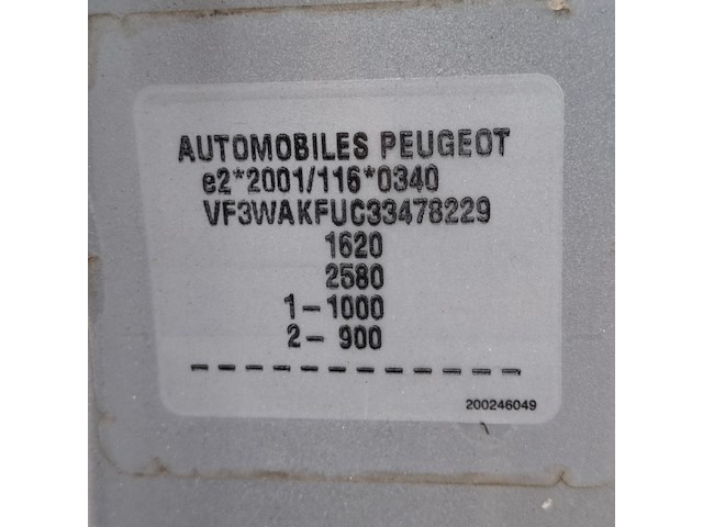 Personenauto, peugeot, 207 1.4, 2007 - afbeelding 37 van  48
