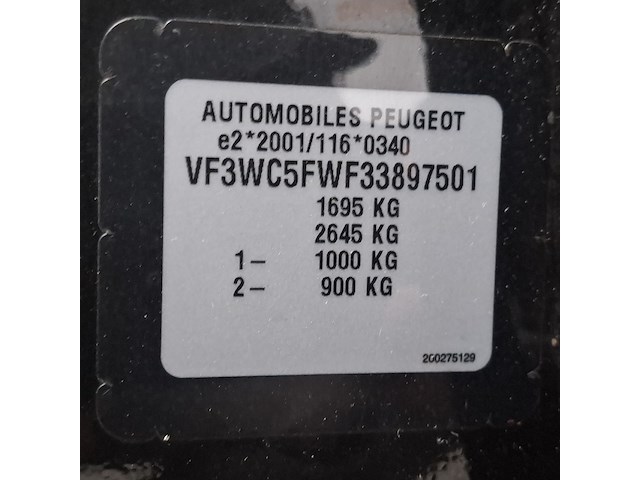 Personenauto, peugeot, 207, 1.6 vti xs pack, 2007 - afbeelding 37 van  53