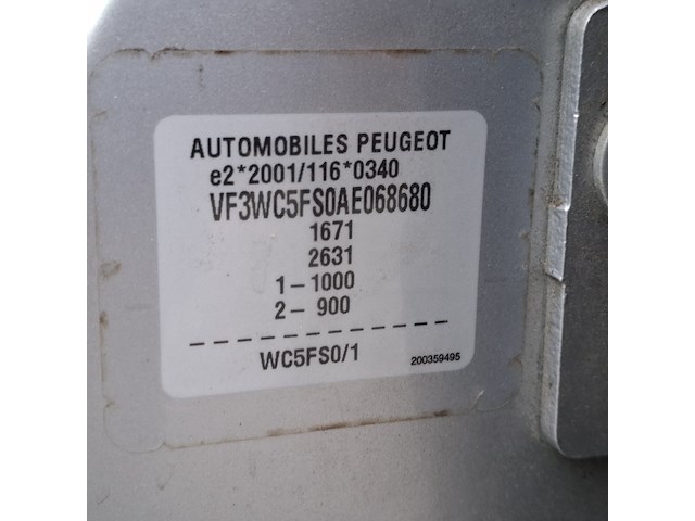 Personenauto, peugeot, 207, 2010 - afbeelding 38 van  47