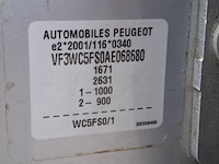 Personenauto, peugeot, 207, 2010 - afbeelding 38 van  47