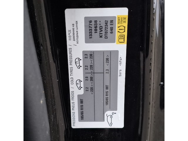 Personenauto, peugeot, 208, 1.0 vti access, 2013 - afbeelding 36 van  45