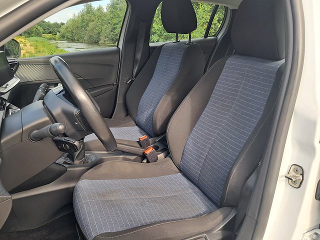 Personenauto, peugeot, 208, 1.2 puretech active, wit, 2020 - afbeelding 22 van  60