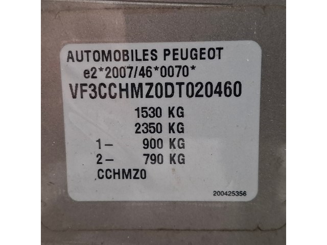 Personenauto, peugeot, 208, 1.2 vti envy, 2013 - afbeelding 46 van  65