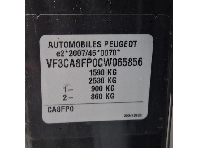 Personenauto, peugeot, 208, 1.4 vti envy, 2012 - afbeelding 32 van  53