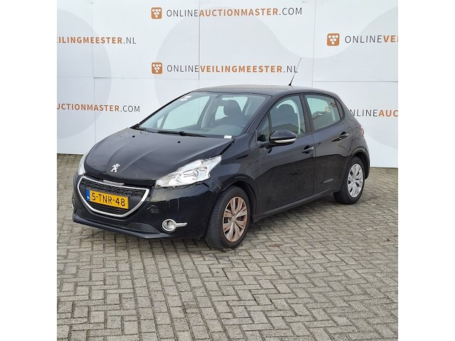 Personenauto peugeot, 208 , zwart, bouwjaar 2014 - afbeelding 1 van  47
