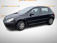 Personenauto, peugeot, 307, 1.6-16v xs, zwart, 2003 - afbeelding 1 van  12