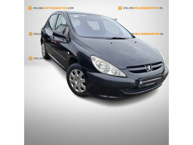 Personenauto, peugeot, 307, 1.6-16v xs, zwart, 2003 - afbeelding 5 van  12