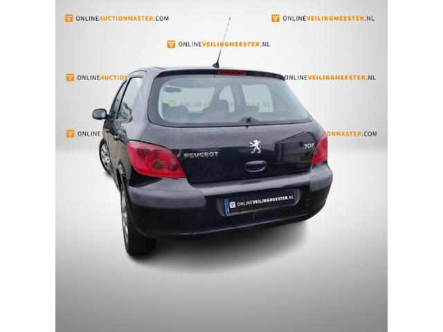 Personenauto, peugeot, 307, 1.6-16v xs, zwart, 2003 - afbeelding 7 van  12