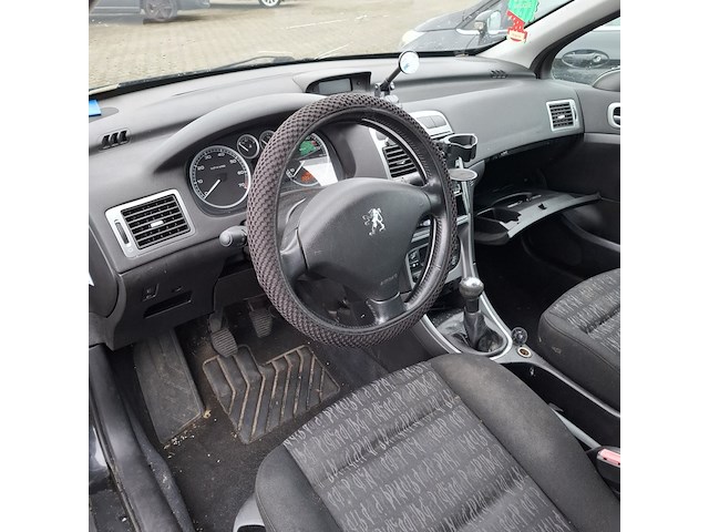 Personenauto, peugeot, 307, 1.6-16v xs, zwart, 2003 - afbeelding 9 van  12