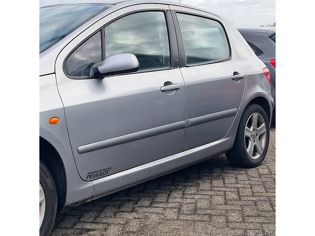 Personenauto, peugeot, 307, 1.6-16v xsi, grijs, 2003 - afbeelding 14 van  15