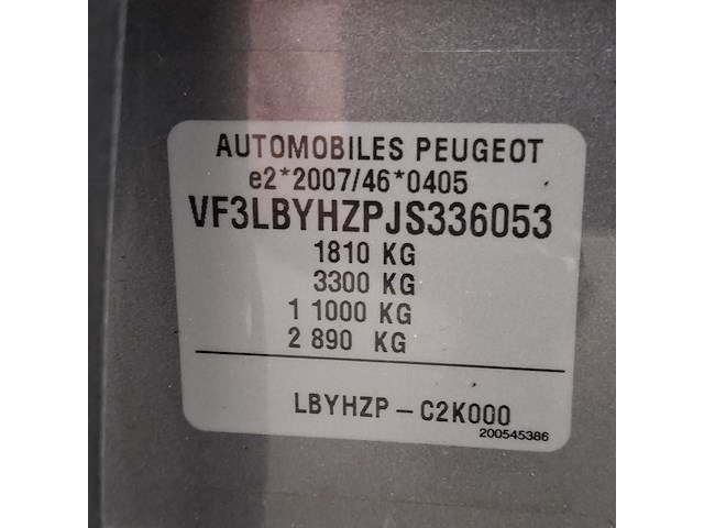 Personenauto, peugeot, 308, 2018 - afbeelding 31 van  52