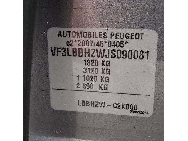 Personenauto, peugeot, 308, 2018 - afbeelding 31 van  51