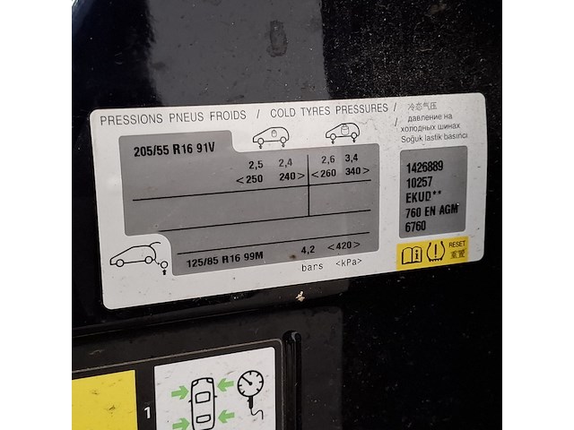 Personenauto, peugeot, 308 sw, 1.2 puretech style, 2016 - afbeelding 33 van  44