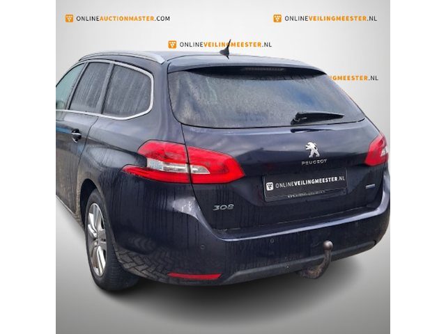 Personenauto, peugeot, 308 sw, 1.6 bluehdi blue lease executive, 2014 - afbeelding 9 van  12