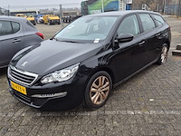 Personenauto peugeot, 308, zwart - afbeelding 1 van  1