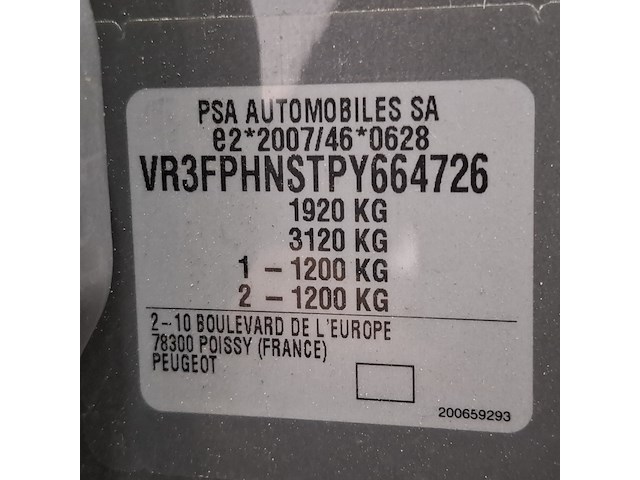 Personenauto, peugeot, 408, 1.2 puretech gt 130 eat8, 2024 - afbeelding 46 van  63