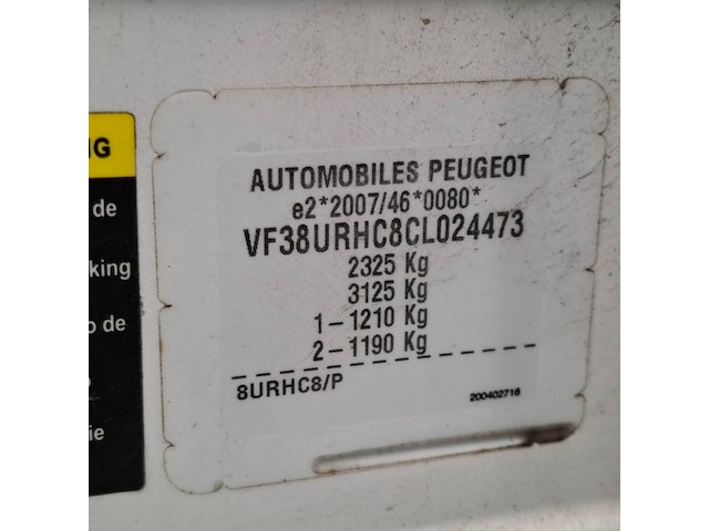 Personenauto, peugeot, 508 sw 1.6 e-hdi, 2011, 4wd - afbeelding 58 van  76
