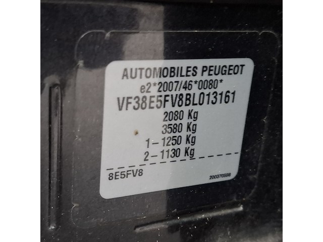 Personenauto, peugeot, 508 sw, 1.6 thp active, 2012 - afbeelding 38 van  48