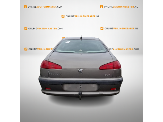 Personenauto, peugeot, 607, 3.0-24v v6 executive, grijs, 2004 - afbeelding 3 van  7