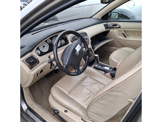 Personenauto, peugeot, 607, 3.0-24v v6 executive, grijs, 2004 - afbeelding 6 van  7