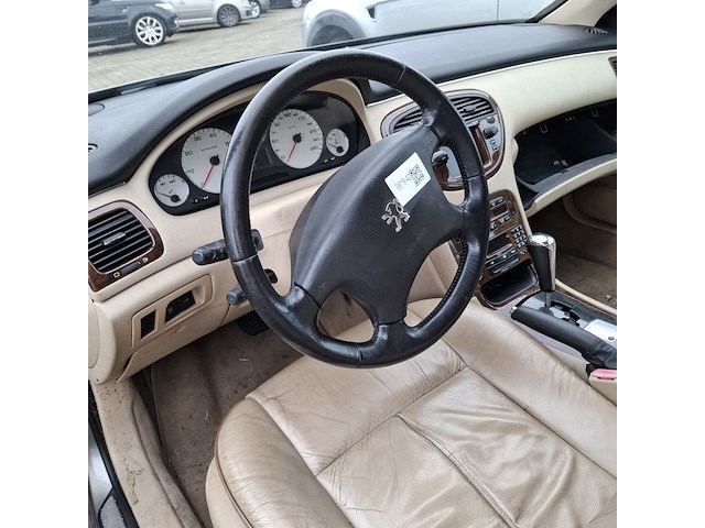 Personenauto, peugeot, 607, 3.0-24v v6 executive, grijs, 2004 - afbeelding 7 van  7