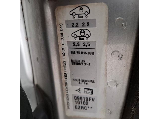 Personenauto, peugeot, partner 1.6 16v, 1.6-16v xt, 2004 - afbeelding 65 van  82