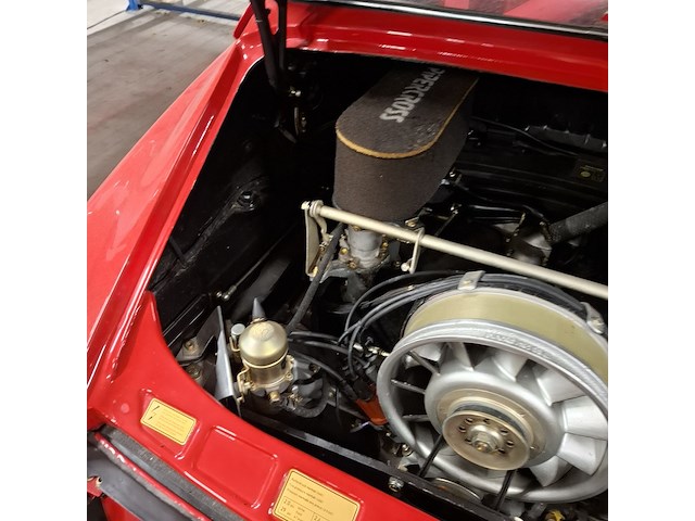 Personenauto, porsche, 911, 2.7 coupé, rood, 1965 - afbeelding 10 van  49
