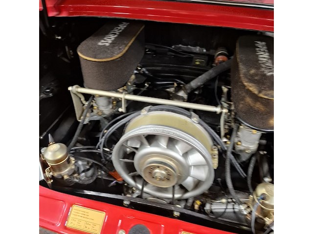 Personenauto, porsche, 911, 2.7 coupé, rood, 1965 - afbeelding 11 van  49