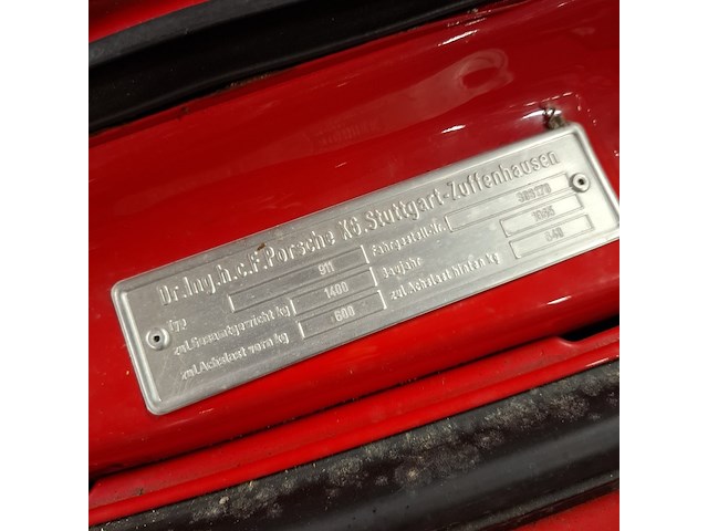 Personenauto, porsche, 911, 2.7 coupé, rood, 1965 - afbeelding 38 van  49