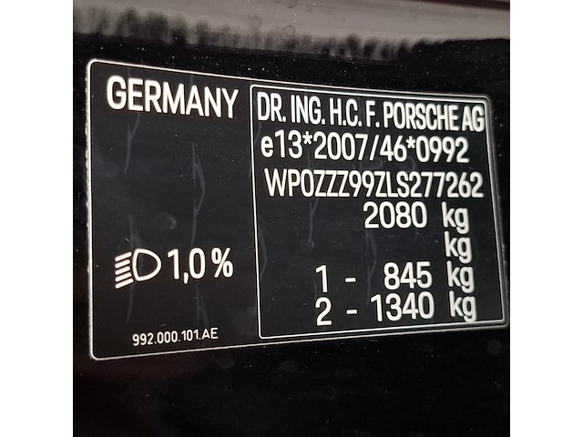 Personenauto, porsche, 911 turbo s cabrio, 2020, type 922 - afbeelding 57 van  87