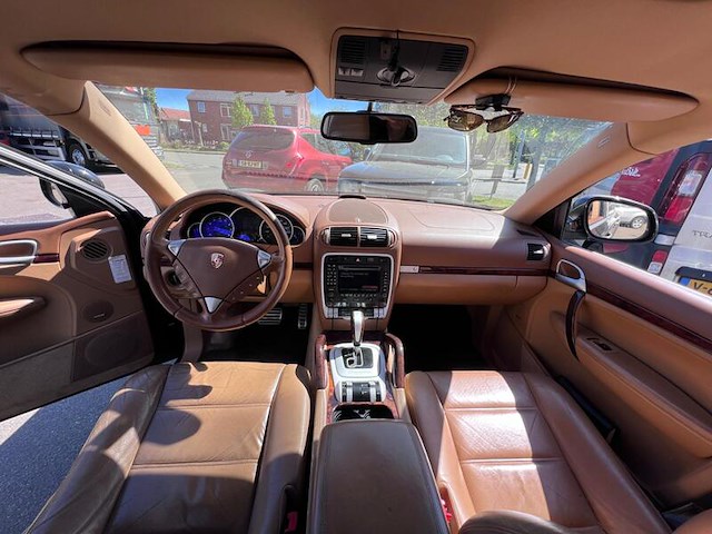 Personenauto, porsche, cayenne, 4.5 s, groen, 2005 - afbeelding 3 van  15