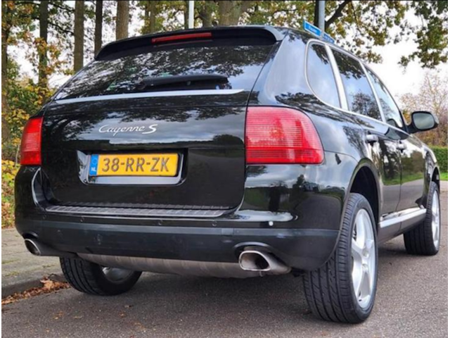Personenauto, porsche, cayenne, 4.5 s, groen, 2005 - afbeelding 6 van  15