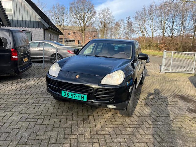 Personenauto, porsche, cayenne, 4.5 s, groen, 2005 - afbeelding 1 van  15