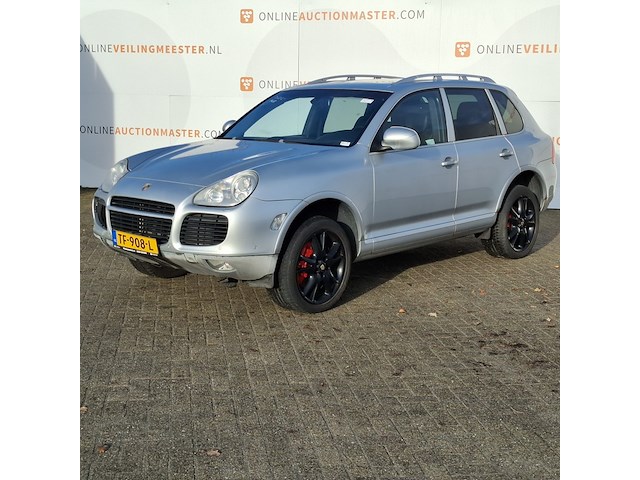 Personenauto, porsche, cayenne, 4.5 turbo, grijs, 2003 - afbeelding 1 van  57