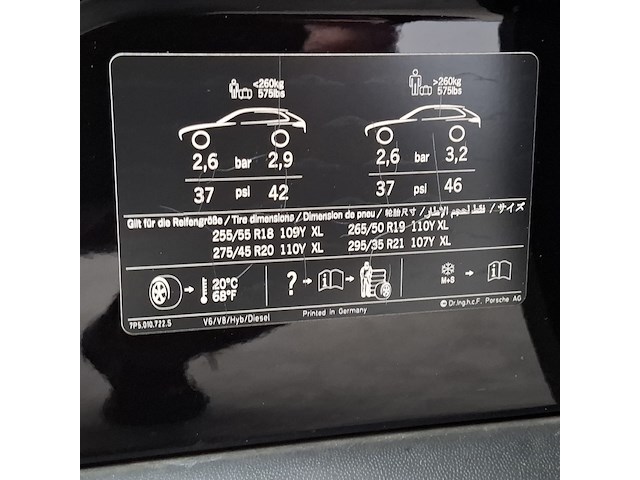 Personenauto, porsche, cayenne - afbeelding 37 van  61