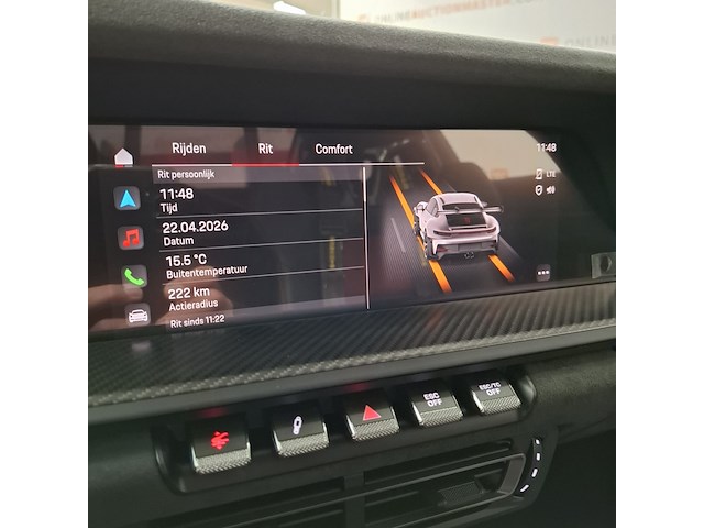 Personenauto, porsche, gt3 rs weissach 992 / 911, rs met diverse optie-pakketten, indisch-rot, 2024 - afbeelding 75 van  112