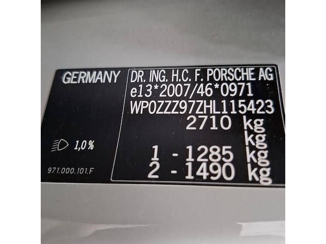 Personenauto, porsche, panamera, 2.9 4 e-hybrid, 2017 - afbeelding 46 van  65