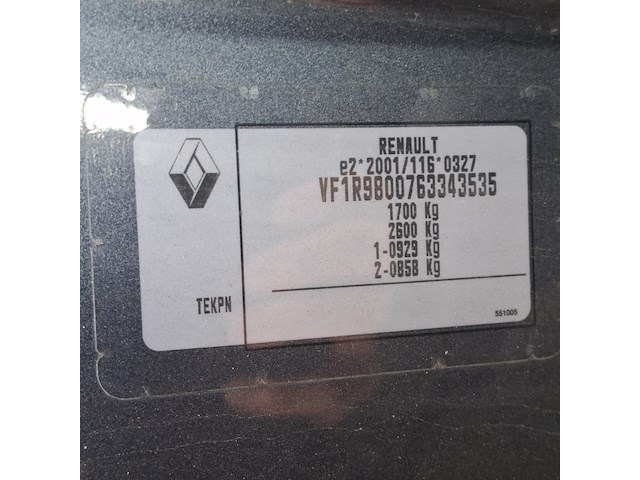 Personenauto, renault, clio - afbeelding 35 van  43