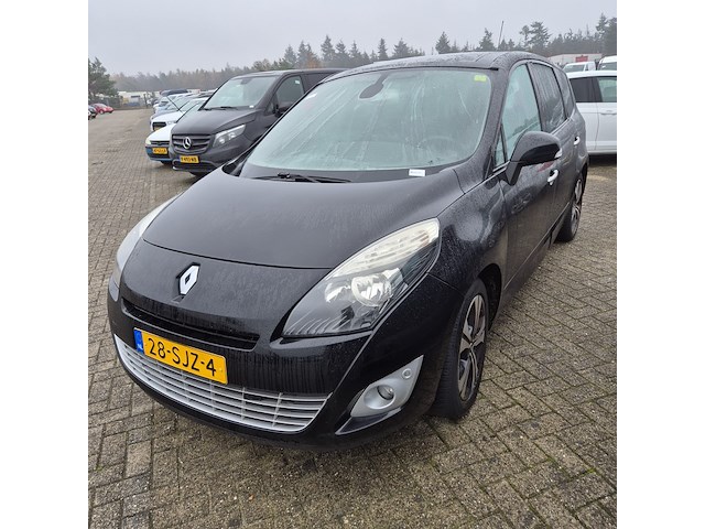 Personenauto renault, grand scénic 2.0, zwart, bouwjaar 2011 - afbeelding 1 van  1