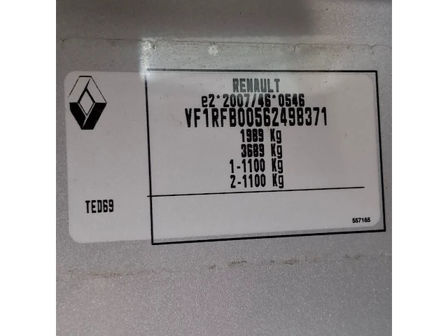 Personenauto, renault, megane 1.5 dci - afbeelding 63 van  80