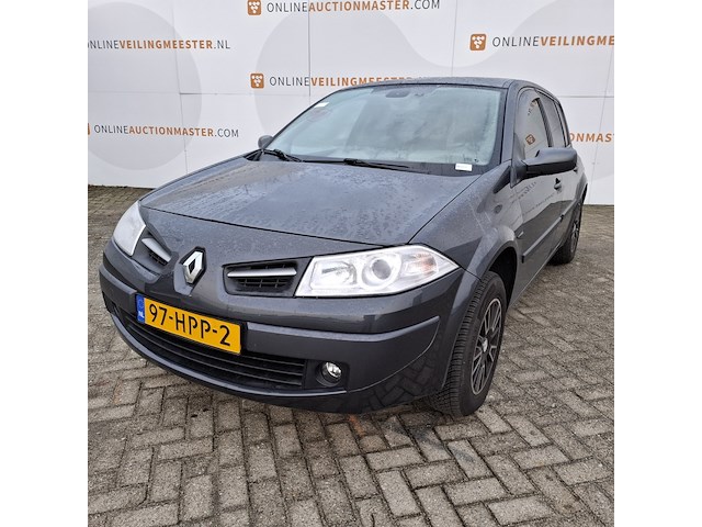 Personenauto renault, mégane 1.6-16v, grijs, bouwjaar 2009 - afbeelding 7 van  49