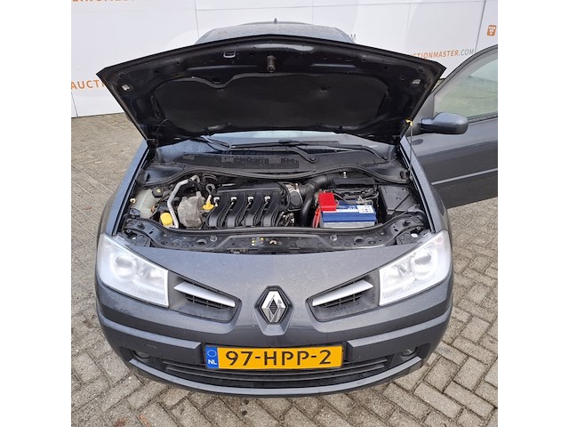 Personenauto renault, mégane 1.6-16v, grijs, bouwjaar 2009 - afbeelding 9 van  49