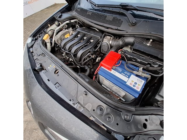 Personenauto renault, mégane 1.6-16v, grijs, bouwjaar 2009 - afbeelding 10 van  49