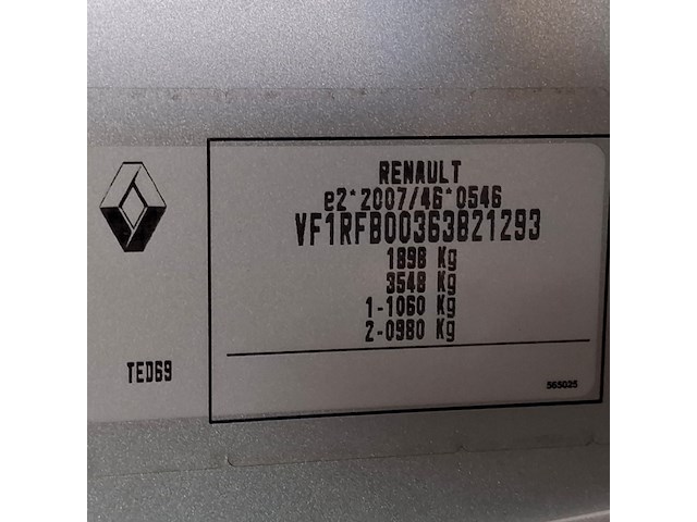 Personenauto, renault, megane, 2019 - afbeelding 48 van  70