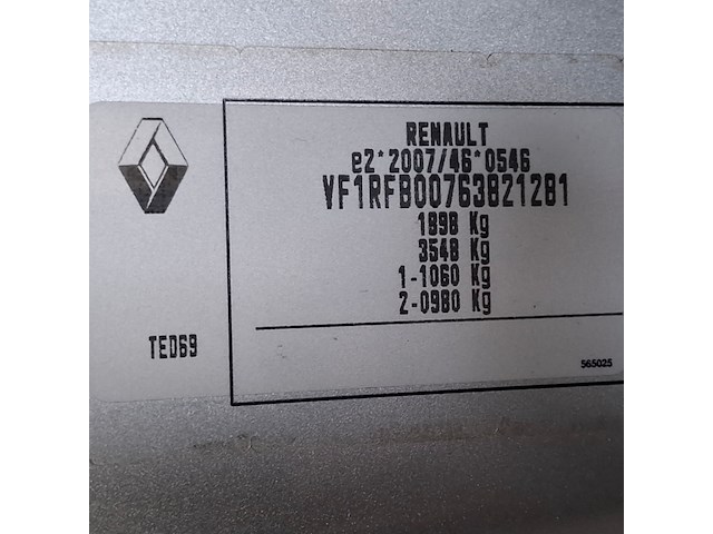 Personenauto, renault, megane, 2019 - afbeelding 48 van  66