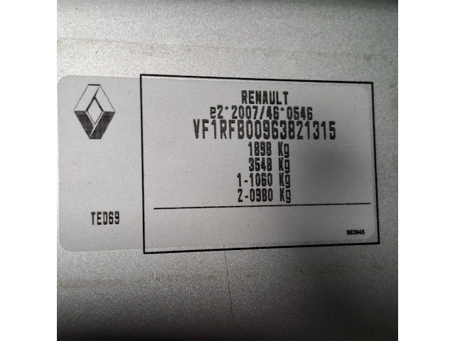Personenauto, renault, megane, 2019 - afbeelding 50 van  71