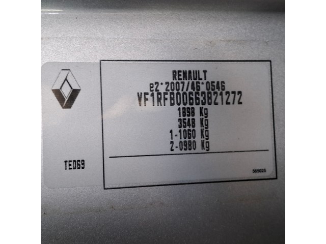Personenauto, renault, megane, 2019 - afbeelding 62 van  79