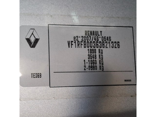 Personenauto, renault, megane, 2019 - afbeelding 48 van  66